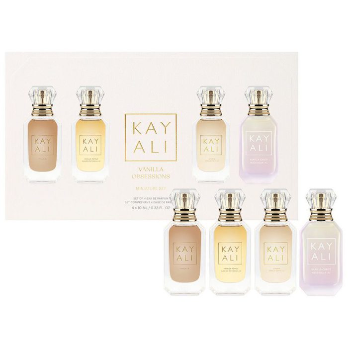 Kayali - Vanilla Miniature Obsessions Perfume Set - kayali vanilla miniature obsessions perfume