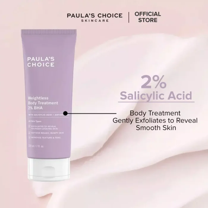 Paula's Choice - Weightless Body Treatment 2% BHA - 210ml - 210ml Paula's Choice - Weightless Body Treatment 2% BHA - 210ml - Image 1