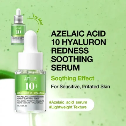 anua azelaic acid 10 hyaluron redness