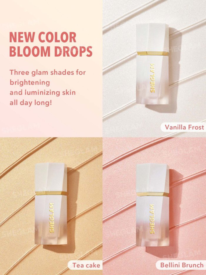 16768878591771178461b6024eb1d5689ce2482357_wk_sheglam Sheglam - Glow Bloom Liquid Highlighter - Image 1