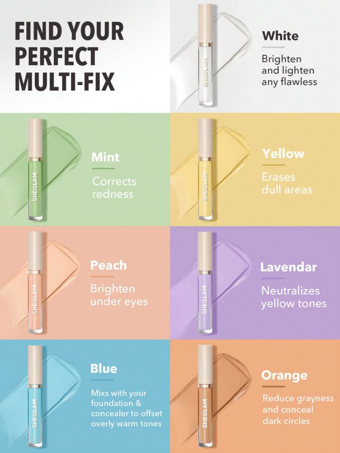 169054008310e6b80bb647ce1618503bf5eb1ccc91 Sheglam - Like Magic Color Correcting Concealer - Image 1