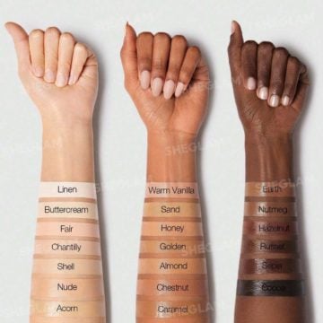 Home Sheglam - Perfect Skin High Coverage Concealer is a variable face concealer with confirmed shade options, helping cover and refine targeted areas while matching different undertones. - Lavishta