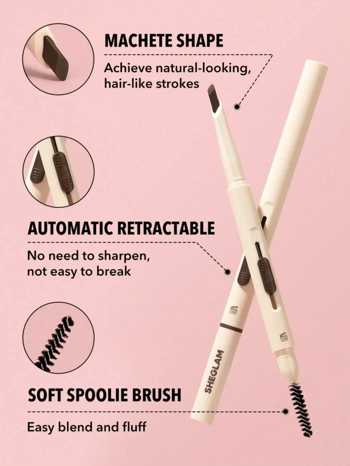 170652557730ff20ae43dbcba8c53bef09596cc755 Sheglam - Better Brows Long Lasting Eyebrow Pencil - Image 1