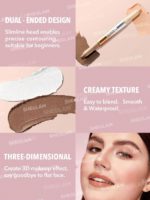 Sheglam - Fine Line 2-In-1 Nose Contour & Highlight Pen - Image 3