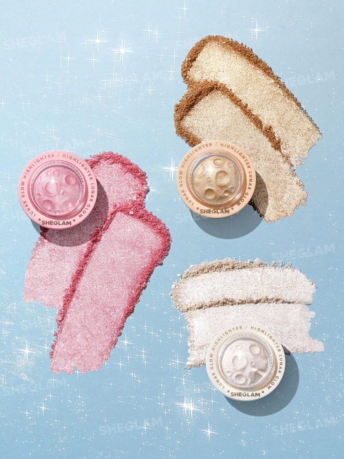 17141121997d9b433a82c1969151392ce8b061abf3_wk_sheglam Sheglam - Lunar Glow Highlighter is a variable Sheglam face highlighter with confirmed shade options, helping add targeted glow to cheekbones, brow bones, and makeup looks. - Lavishta
