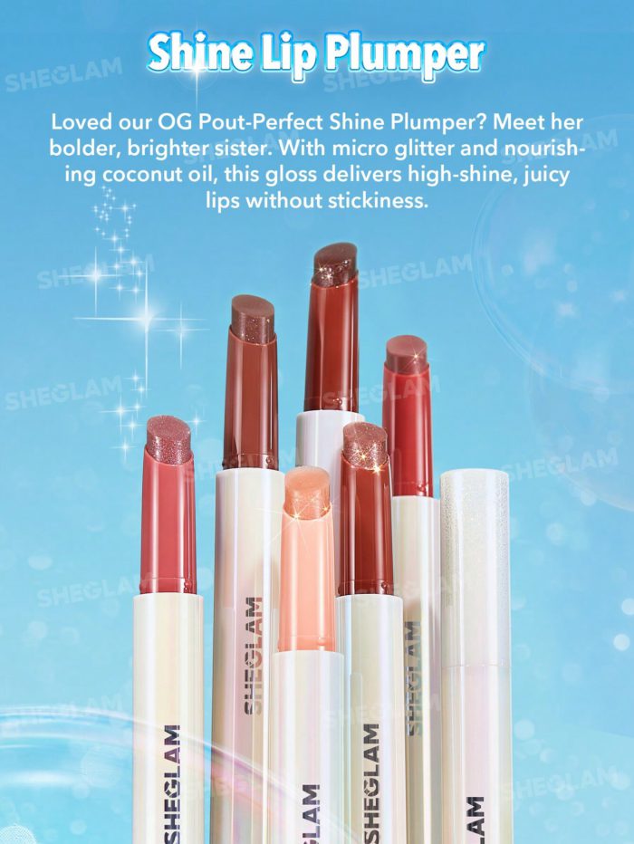 shein@v1@151 Sheglam - Pout-Perfect Shimmer Lip Plumper - Image 1