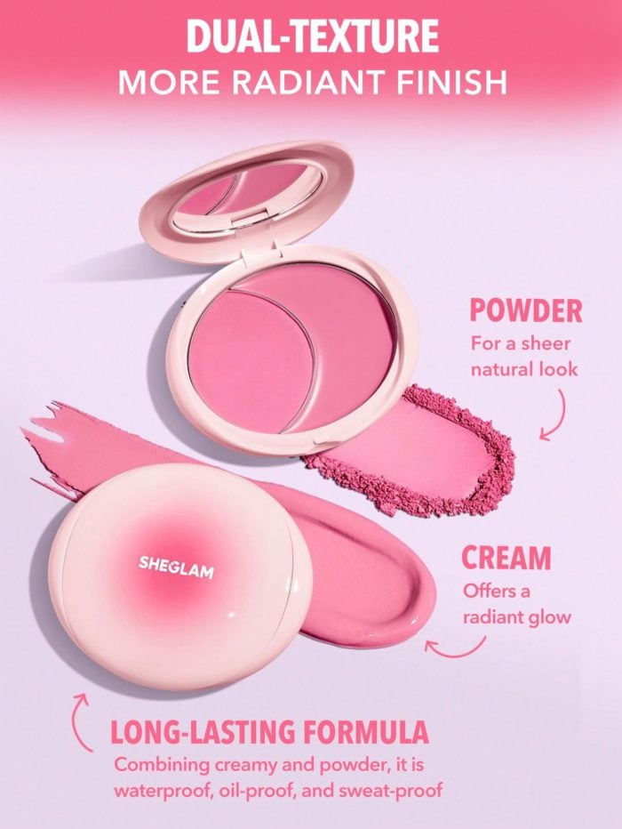 172198406796d3e0a85f5f8bc75d416c5ecae84d9c Sheglam - Cheek 2 Cheek Blush Duo - Image 1
