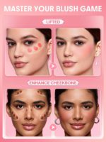 Sheglam - Color Bloom Dayglow Liquid Blush Shimmer Finish - Image 2