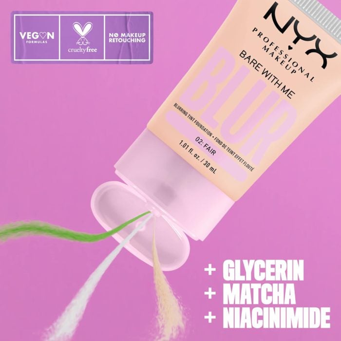 71K7NzRDPNL._SL1500_ Nyx - Bare With Me Blur Tint Foundation - Image 1