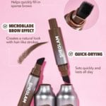 Sheglam - Brow-Fection Angled Brush & Dip