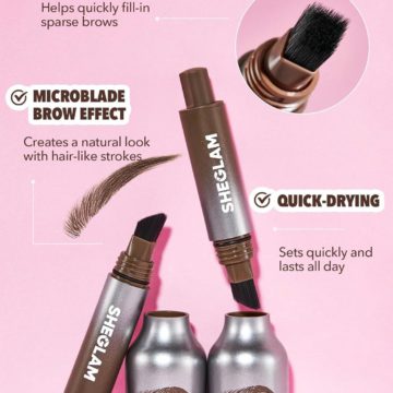 Sheglam - Brow-Fection Angled Brush & Dip