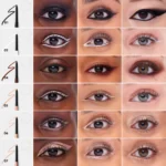 Sephora - 12HR Colorful Waterproof Retractable Eyeliner - 01 Matte Black - Image 4