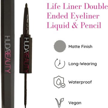 Huda Beauty - Life Liner Double Ended Eyeliner Liquid & Pencil - very vanta