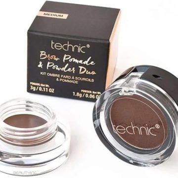 Technic - Brow Pomade & Powder Duo - Medium