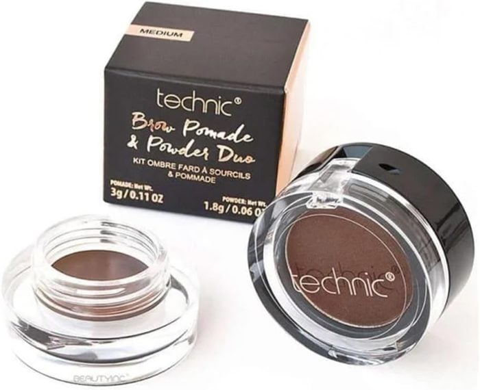 51Lruk6GUOL._AC_SL1440_ Technic - Brow Pomade & Powder Duo - Medium - Image 1