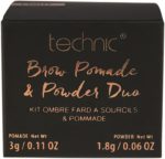 Technic - Brow Pomade & Powder Duo - Medium - Image 6