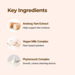 ISNTREE - Yam Root Vegan Milk Cleanser - 220ml - Image 4