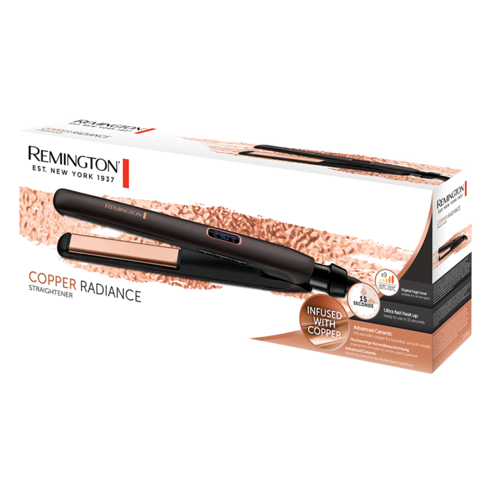 Remington - S5700 Copper Radiance Hair Straightener - Remington - S5700 Copper Radiance Hair Straightener - Image 1