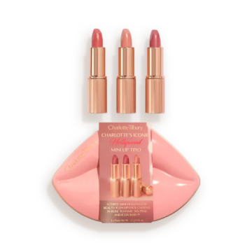 Charlotte Tilbury - Hollywood Iconic Mini Lip Trio Travel Size Lip Kit