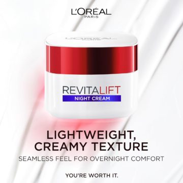 Loreal - Revitalift Multi Lift Anti-Wrinkle + Extra Firming Hydrating Night Cream - 50ml