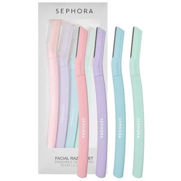 Sephora - 4 Piece Facial Razor Set