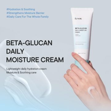 Iunik - Beta-Glucan Daily Moisture Cream - 60ML