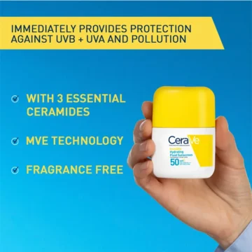 CeraVe - Invisible Hydrating Fluid Sunscreen SPF50 - 50ml