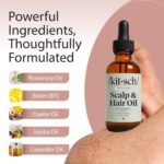 Kitsch - Strengthening Scalp & Hair Oil Formulated With Rosemary & Biotin - 60ml
