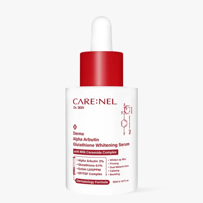Care Nel - Derma Alpha Arbutin Glutathione Whitening Serum with Ectoin - 30ml - 30ml Care Nel - Derma Alpha Arbutin Glutathione Whitening Serum with Ectoin - 30ml - Image 1