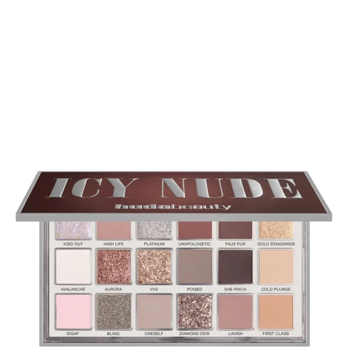 Huda Beauty - Icy Nude Eyeshadow Palette - Huda Beauty - Icy Nude Eyeshadow Palette - Image 1