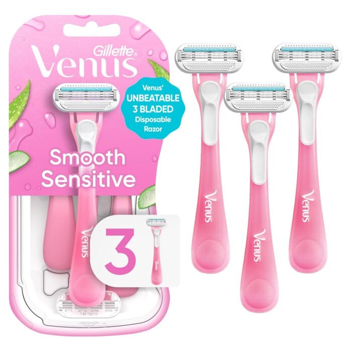 Gillette Venus - Smooth Miami Disposable Razor Gillette Venus - Smooth Miami Disposable Razor, 3 pcs - Image 1