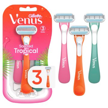 Gillette Venus - Tropical Disposable Razors, 3 pcs