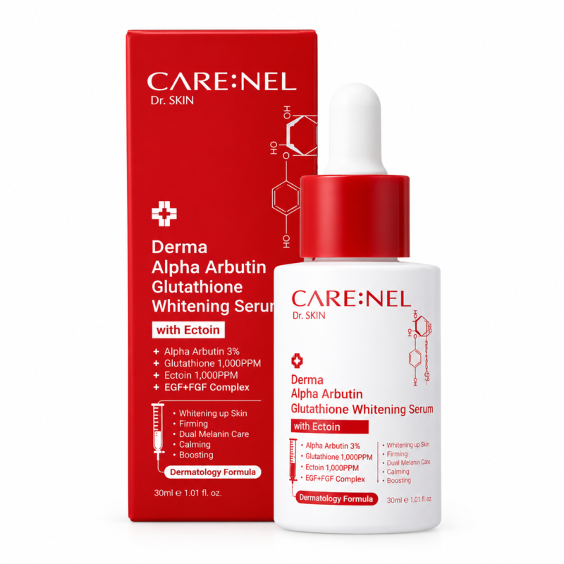 Care Nel Derma Alpha Arbutin Glutathione Whitening Serum with Ectoin - 30ml 30ml - Lavishta