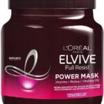 Loreal Paris - Elvive Full Resist Power Mask With Aminexil Hair Mask - 680ml