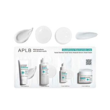 Aplb - Glutathione Niacinamide Skin 4 Types Sachet Set