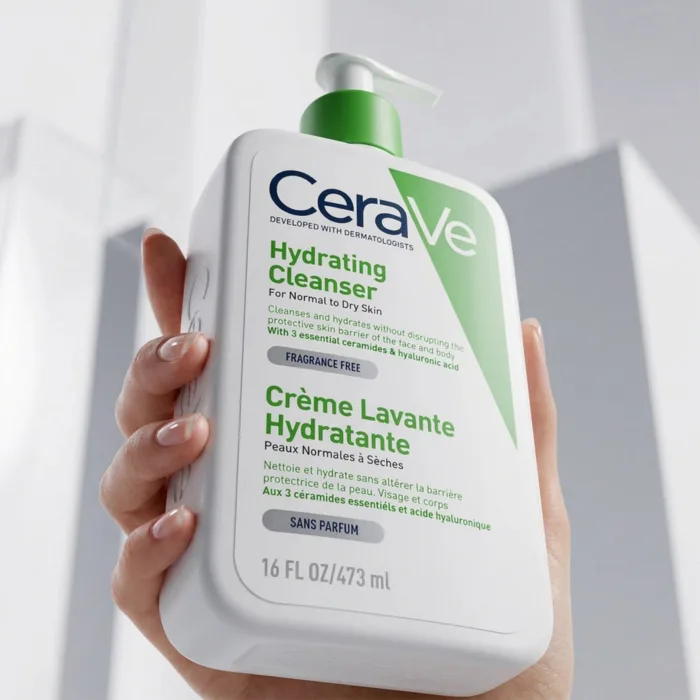 CeraVe - Hydrating Cleanser For Normal To Dry Skin ( Usa Version ) - 473ml - 473ml CeraVe - Hydrating Cleanser For Normal To Dry Skin ( Usa Version ) - 473ml - Image 1