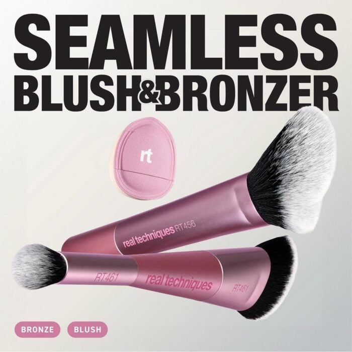 Real Technique - Cheeky Trio Makeup Brush & Sponge Set - Real Technique - Cheeky Trio Makeup Brush & Sponge Set - Image 1