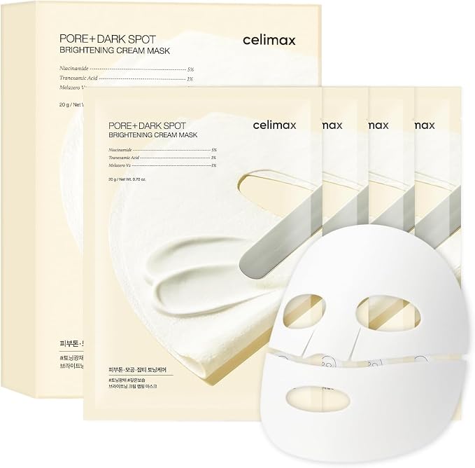 Celimax - Pore+ Dark Spot Brightening Cream Mask - 20G - 20G Celimax - Pore+ Dark Spot Brightening Cream Mask - 20G - Image 1